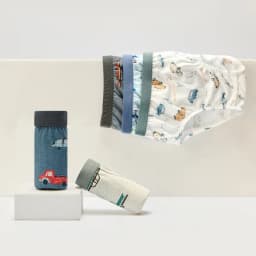 Thumbnail Set quần chip tam giác cotton organic cho bé trai Unifriend Hàn Quốc, Size 9-35kg 1