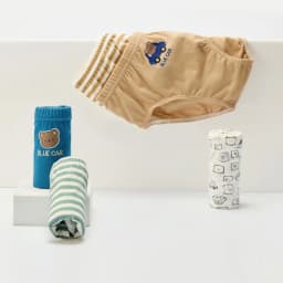 Thumbnail Set quần chip tam giác cotton organic cho bé trai Unifriend Hàn Quốc, Size 9-35kg 4
