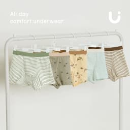 Thumbnail Set quần chip đùi cotton spandex cho bé trai Unifriend Hàn Quốc 3