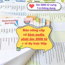 Thumbnail Set TAKENOTE 3000 từ vựng Tiếng Anh theo chủ đề thông dụng nhất - Nhà sách Ôn Luyện 3