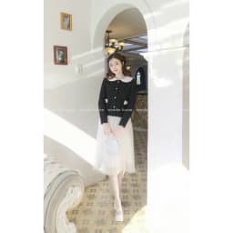 Thumbnail Set thiết kế Wonderhouse chất vải dạ TWEED dày dặn dự tiệc sang chảnh, dạo phố nữ tính -  Lalita Set 4