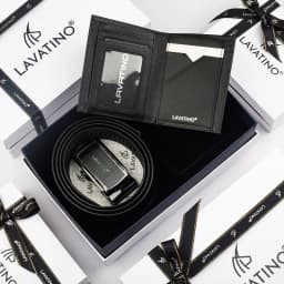 Thumbnail Set Ví Thắt Lưng Da Nam Fullbox Chính Hãng Lavatino  PATRICK 47 - T04 2