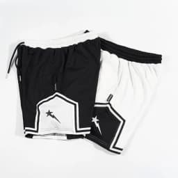 Thumbnail Short Thun Light Star SAIGONESE Thun Mè Quần Đùi Phối Viền Thể Thao Unisex Nam Nữ 2 Màu 4