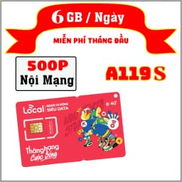 Thumbnail Sim 4G Mobifone A119S 6GB/ ngày - 180GB/ tháng, 500 phút gọi , SIÊU DATA Sẵn 1 Tháng. 2