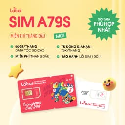 Thumbnail Sim 4G Mobifone A79S LOCAL 3GB/ ngày - 90GB/ tháng. SIÊU SIM DATA Gọi Sẵn 1 tháng. DKCC 1