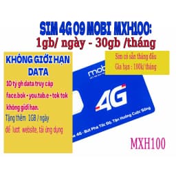 Thumbnail Sim 4G mobifone tk159, mxh100 10 tỷ gb xem you.tu.be, fa.book, tik.tok, đầu số 09 1