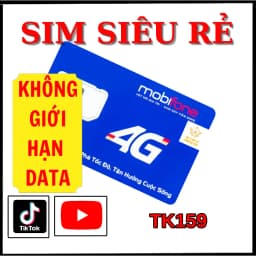 Thumbnail Sim 4G mobifone tk159, mxh100 10 tỷ gb xem you.tu.be, fa.book, tik.tok, đầu số 09 4