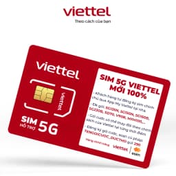 Thumbnail Sim 4G Viettel Tomato Nguyên KIT - Đăng Ký Chính Chủ Qua MYVIETTEL. ĐK Gói SD70 5G135N 5G150N MXH100 V160B 2