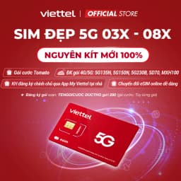 Thumbnail Sim 4G Viettel Tomato Nguyên KIT - Đăng Ký Chính Chủ Tại CH VT. Được ĐK Gói SD70 SD125Z SD135 V180B 1