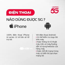 Thumbnail SIM 5G VIETTEL 12T5G150 Data 6GB/Ngày - 180GB/Tháng. Trọn Gói Tốc Độ Cao 5G MAX Băng Thông Dùng Toàn Quốc 4