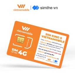 Thumbnail Sim KingS Vietnamobile 12GB/Ngày (360GB/Tháng) + 60P Gọi Ngoại Mạng + Nội Mạng + TK 120K Sim CHỈ DÙNG Ở 20 Tỉnh Miền Nam 2