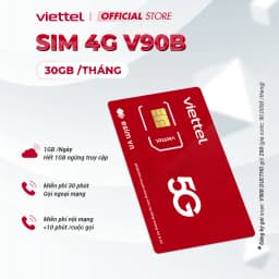 Thumbnail Sim Viettel V90B - V120B - V150B Data 2GB/Ngày (60GB/Tháng) Tốc Độ Cao. Miễn Phí 100P Gọi Ngoại Mạng, 1 Tỷ Phút Nội Mạng 1