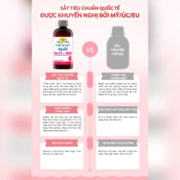 Thumbnail Siro Bổ Sung Sắt Và Multi Vitamin Cho Bé Nature's Way Kids Smart Liquid Multi + Iron Hỗ Trợ Nâng Cao Đề Kháng 200ml 3