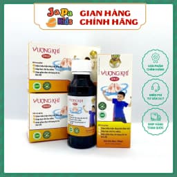 Thumbnail Siro cao lỏng Vượng Khí Gold hỗ trợ giảm ho tiêu đờm rát họng tăng cường đề kháng hệ hô hấp Japa kids 1