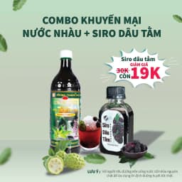Thumbnail Siro Dâu Tằm Giải Khát, Làm Đẹp Da, Dùng Kết Hợp Nước Cốt Nhàu, Chai 100Ml 1