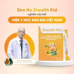 Thumbnail Siro ho cho bé Zhealth Kid tăng đề kháng, giảm ho cảm, tiêu đờm, bổ phế, Growgreen AZ(10 gói x 10ml) 2