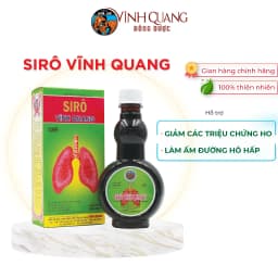 Thumbnail Siro ho Vĩnh Quang chai 280ml Hỗ trợ Giảm ho, ho có đờm, ho gió, ho khan, bổ phổi 1