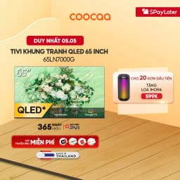 Thumbnail Smart tivi 65 inch Qled 4K tivi Khung Tranh Google Frame tivi coocaa  - 1 Đổi 1 365 Ngày 1