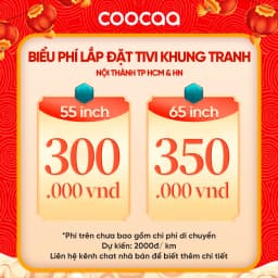 Thumbnail Smart tivi 65 inch Qled 4K tivi Khung Tranh Google Frame tivi coocaa  - 1 Đổi 1 365 Ngày 2