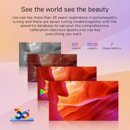 Thumbnail SMART TV 4K COOCAA 55 inch viền mỏng- Model 55S3U-Pro 4