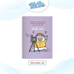 Thumbnail Sổ kẻ ngang kích thước A6 bìa thiết kế vịt đáng yêu dành cho học sinh 2