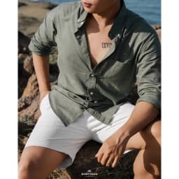 Thumbnail Sơ Mi Linen Nam Radley Dustyman,Vải Linen Cao Cấp,Thoáng Mát,Form Regular Fit 1