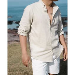 Thumbnail Sơ Mi Linen Nam Radley Dustyman,Vải Linen Cao Cấp,Thoáng Mát,Form Regular Fit 2