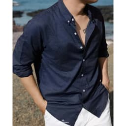 Thumbnail Sơ Mi Linen Nam Radley Dustyman,Vải Linen Cao Cấp,Thoáng Mát,Form Regular Fit 3