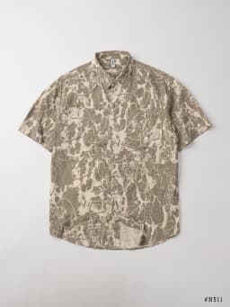 Thumbnail Sơ Mi Nam Cộc Họa Tiết Hawai DENIMST 511, Form Suông 2