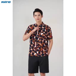 Thumbnail Sơ mi nam cộc tay May 10 form RegularFit mã 010124001 8 3