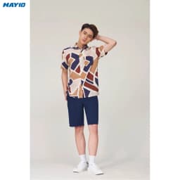 Thumbnail Sơ mi nam cộc tay May 10 form RegularFit mã 010123067 5 4
