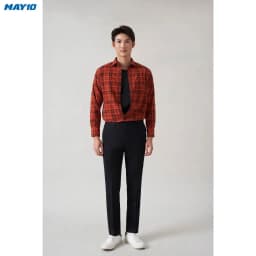 Thumbnail Sơ mi nam dài tay May 10 form Regular mã 010123410LEN 1