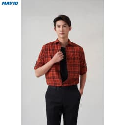 Thumbnail Sơ mi nam dài tay May 10 form Regular mã 010123410LEN 3