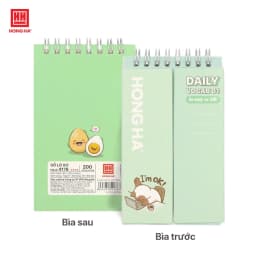 Thumbnail Sổ tay lò xo ghi chép học từ vựng Daily Vocab 01 Hồng Hà 200 trang - 4178 1
