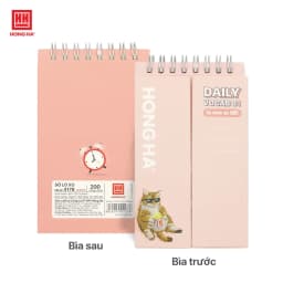 Thumbnail Sổ tay lò xo ghi chép học từ vựng Daily Vocab 01 Hồng Hà 200 trang - 4178 2