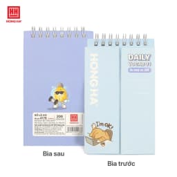 Thumbnail Sổ tay lò xo ghi chép học từ vựng Daily Vocab 01 Hồng Hà 200 trang - 4178 3