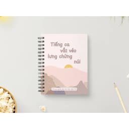 Thumbnail Sổ tay người yêu thơ Hàn Mặc Tử - HMTA61 (A6, gáy xoắn) 2
