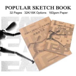 Thumbnail Sổ vẽ SeamiArt dùng cho vẽ bút chì 160gsm 32 trang 160gsm 32K / 16K 1