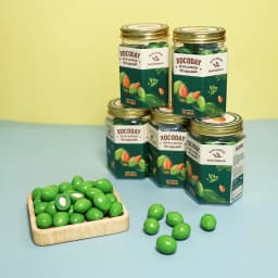 Thumbnail Sô-cô-la bọc hạnh nhân Xocoday - Kết hợp hoàn hảo của chocolate thơm nồng cùng hạnh nhân giòn thơm - Hủ 175g - Heyday 3