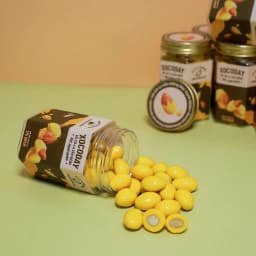 Thumbnail Sô-cô-la bọc hạnh nhân Xocoday - Kết hợp hoàn hảo của chocolate thơm nồng cùng hạnh nhân giòn thơm - Hủ 175g - Heyday 4
