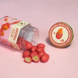 Thumbnail Sô-cô-la Dâu bọc hạnh nhân - Xocoday - Hủ 175g - Heyday 3