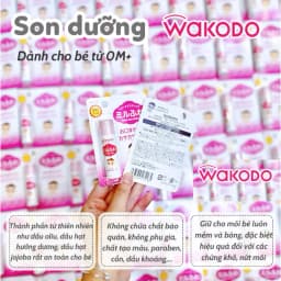 Thumbnail Son Dưỡng Môi Cho Bé Sơ Sinh Wakodo Nhật Bản 5g 2