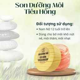 Thumbnail Son dưỡng môi tiêu hồng Giang's hũ 5g - Son hồng môi tự nhiên nhờ chiết xuất Tiêu Hồng 4