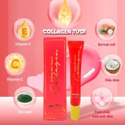 Thumbnail Son Dưỡng Môi Vieskin Collagen Có Màu, Dưỡng Môi Căng Mọng Tức Thì, Hồng Môi, Chống Lão Hóa Môi, Màu Hồng Baby, Tuýp 20g 3