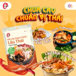 Thumbnail Sốt lẩu hoàn chỉnh O'food gói 180g, có 7 vị 1
