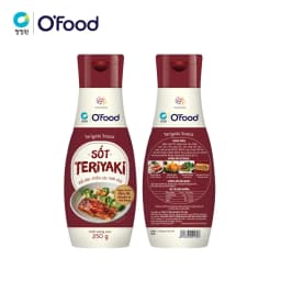 Thumbnail Sốt teriyaki hoàn chỉnh O'food chai 250g 2