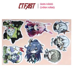Thumbnail Sticker dán mũ bảo hiểm cute , chống nước dán laptop, điện thoại, đàn guitar, mũ bảo hiểm, vali 2