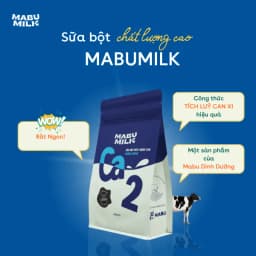 Thumbnail SỮA BỘT CHẤT LƯỢNG CAO Mabumilk không đường dành cho trẻ từ 3-15 tuổi - TÍCH LUỸ CANXI PHÁT TRIỂN CHIỀU CAO 2
