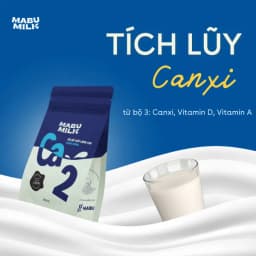 Thumbnail SỮA BỘT CHẤT LƯỢNG CAO Mabumilk không đường dành cho trẻ từ 3-15 tuổi - TÍCH LUỸ CANXI PHÁT TRIỂN CHIỀU CAO 3