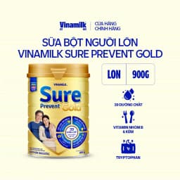 Thumbnail Sữa bột cho người lớn tuổi Vinamilk Sure Prevent 900g (Hộp thiếc) - bổ sung dinh dưỡng và tăng cường sức khỏe 2
